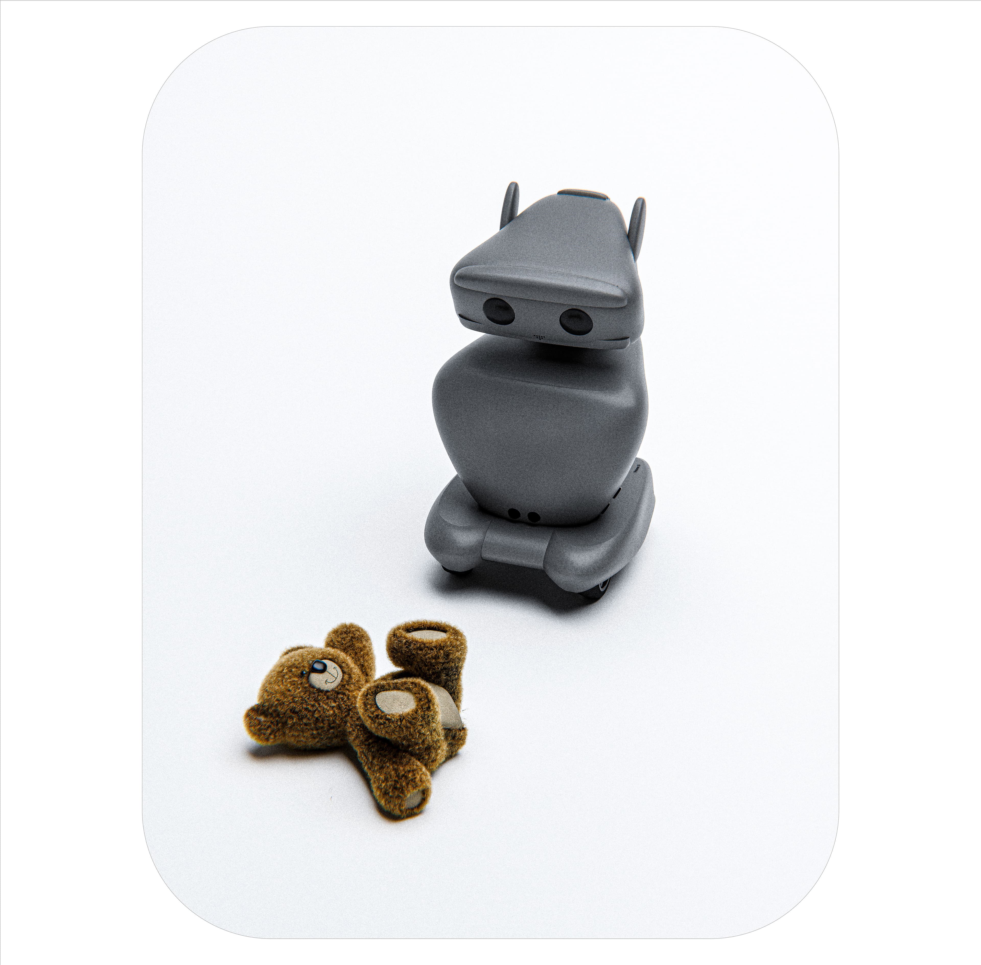 Robotoy with teddy bear